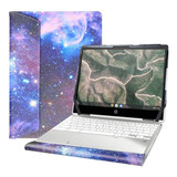 Funda Hp Chromebook X360 12b 12b-caxxxx De 12 In, Galaxia