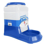 Bebedouro Automático Para Cães E Gatos Prático Alvorada 3lts Cor Azul