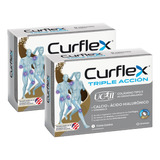 Pack 2 Curflex Colágeno + Ácido Hialurónico Triple Acción 