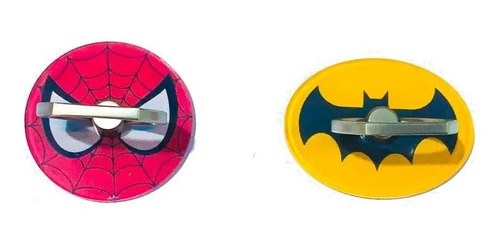 Anillo Para Celular Con Diseño Del Hombre Araña Y Batman