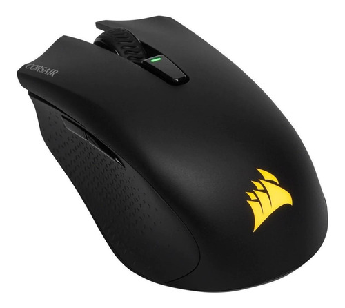 Mouse Gamer De Juego Inalámbrico Recargable Corsair  Harpoon Wireless Negro