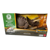 Jurassic World Dinosaurio Juguete Triceratops Dino Trackers