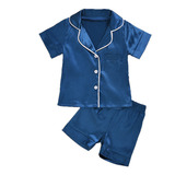 Pijama Con Botones Sólidos Para Bebés, Ropa De Dormir, Tops,