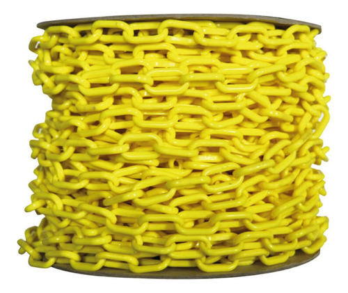 Cadena Plastica Demarcación Color Amarillo X 30 Metros