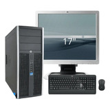 Pc Hp Core 2 Duo +monitor De 17 Lcd +4gb Ram +wiffi+ Gb160