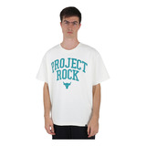 Remera Under Armour Project Rock Heavyweight Terry Hombre En
