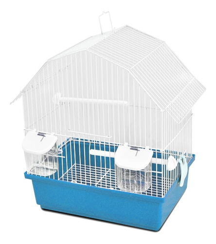 Oferta! Jaula Casita Con Nido Para Canario Pajaro Cotorritas