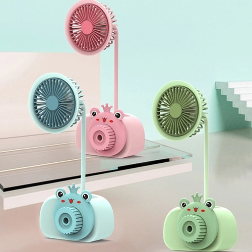 Ventilador Para Escritorio Con Sacapuntas