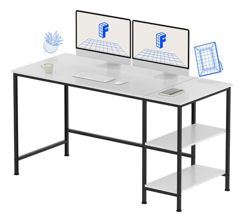 Flexispot Escritorio Para Computadora De 55 Pulgadas Con Es.