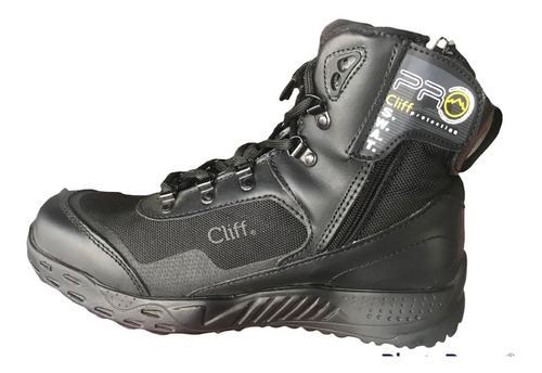 Botas Tácticas Swat Cliff Piel Hombre Confort 3700