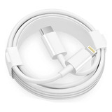 Cable Usb-c Carga Rapida 1m Para iPhone 8/x/11/12/13/14 iPad