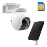 Ezviz Eb8 Cámara De Seguridad Con Batería De Litio 4g Seguimiento Inteligente Visión Nocturna A Color + Detección Humana Exterior Ip65