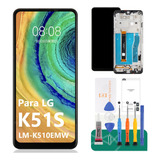 Para LG K51s Lm-k510 Pantalla Lcd Táctil Con Marco