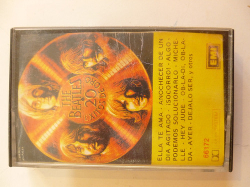 Cassette The Beatles, 20 Exitos De Oro