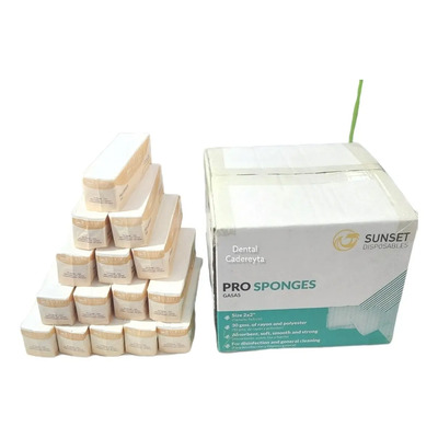 Gasas 5x5 Cm Caja Con 25 Paquetes | Meses sin interés