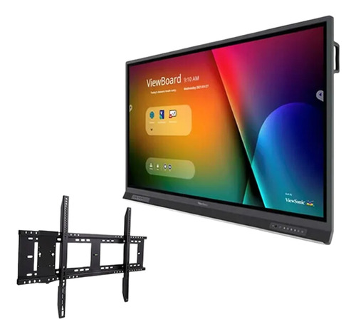 Kit Pantalla Interactiva Viewboard 6552 4k Uhd Con Soporte