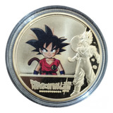 Moneda Coleccionable Dragón Ball Z Dragón Ball Super Goku