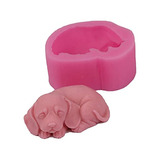 3d Dog Silicone Candle Molds Cute Puppy Soap Mold Chocolate