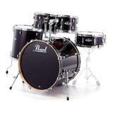 Bateria Pearl Export Black Smoke Negro 5 Cuerpos Exl725p