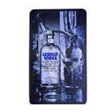 Placa Decorativa-absolut Vodka- Ecomix- 22x13