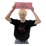 Remera De Algodón Maniac Stray Kids - Kpop Corea Aesthetic