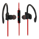 Audífono Deportivo Bluetooth In Ear Manos Libres Rojo Mlab