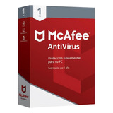 Mcafee Antivirus 1 Año 1 Dispositivo
