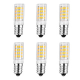 6x Lâmpada Halopin Led E14 5w 52 Led Para Lustres E Arandela Cor Da Luz Branco-quente 110v/220v