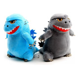 2pcs Godzilla Muñeca Dinosaurio Monstruo Peluche Juguete