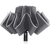 Paraguas Invertidos Bodyguard, Grandes, Resistentes Al Vient