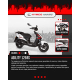 Kymco Agility Rs 125 - Te La Llevas Si Poner Plata En El Dia