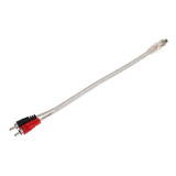 2x 11'' Cable De Sonido Rca ''y'' Divisor Adaptador 1 A 2