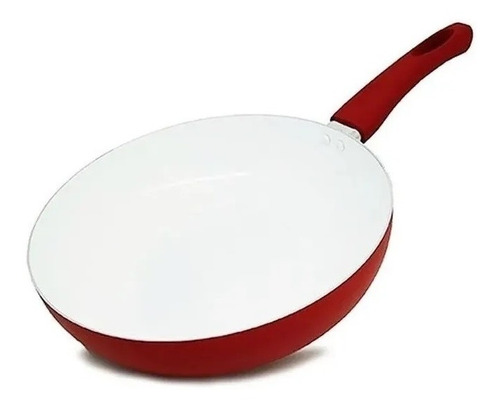 Sarten Ceramica 28cm Antiadherente Rojo Roswell London