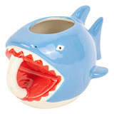 Taza Tazón Tiburon Shark 3d Mug Ceramica 400ml