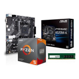 Combo Actualizacion Ddr4 Ryzen 5 5600g + A520m + 8gb Ram