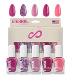 Set De 5 Esmalte Para Uñas Eternal Usa Colección Pinkfetti