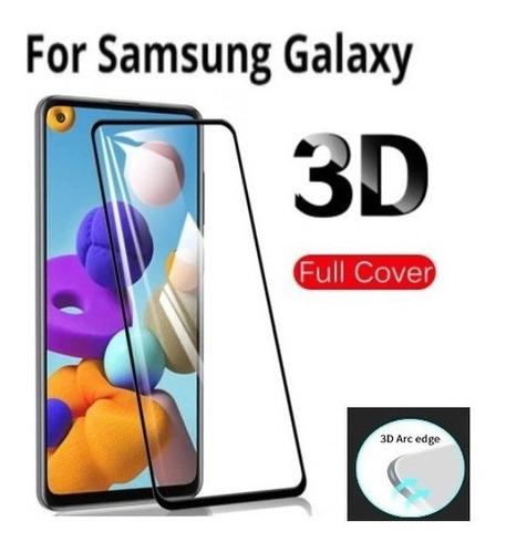 Pelicula 3d Vidro Samsung Galaxy S21 A21s A21 A20s A51