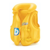 Chaleco Salvavidas Inflable Amarillo 3-6 Años Bestway