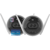 Kit X2 Camara Seguridad Wifi 2mp Color Ezviz +2 Memorias 16g