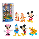 Set De Figuras Minnie Mouse Mascotas Y Amigas 7 Diferentes