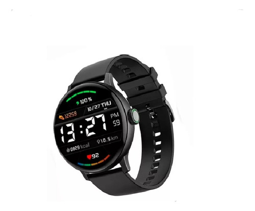 Reloj Smartwatch X-time Xt-dt2-s01 De Silicona Negro Unisex