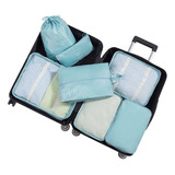 Set Bolsas Viajeras 7 Piezas Organizadoras Equipaje Maletas