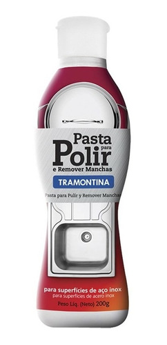 Pasta Para Polir E Remover Manchas Em Aço Inox - Tramontina