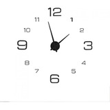 Diy Acrílico 3d Reloj De Pared Etiqueta Reloj Grande Pared M