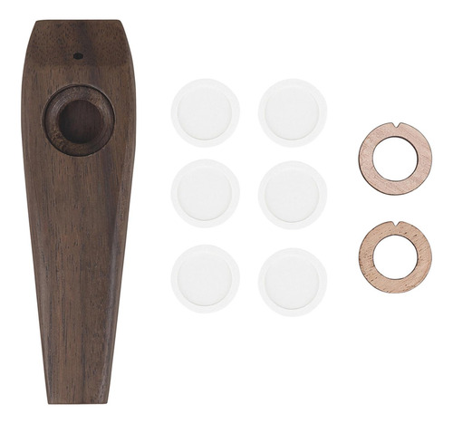 Armónica Kazoo De Madera Profesional, Fácil De Tocar,