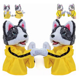 2p-kung Fu Animal Toy Husky Guantes Muñeca Juego Para Niños