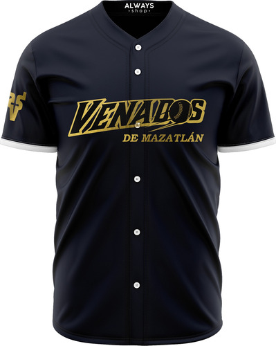 Jersey Beisbol Venados Mazatlan Dorado M2