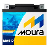 Bateria Honda Fan 150 Esi 2010 2011 2012 2013 Ma5-d Moura