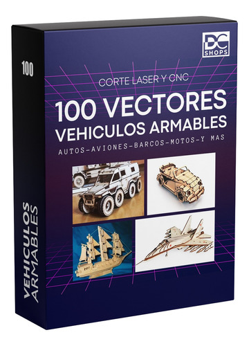 Vehiculos Armables Pack Vectores Corte Laser Cnc Mdf Madera