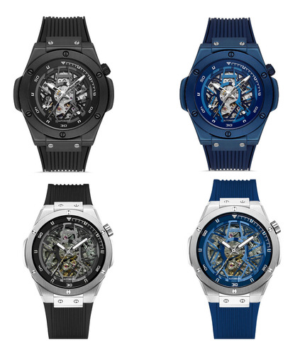 Reloj G-force At8661 Automatico Deportivo Hombre + Estuche